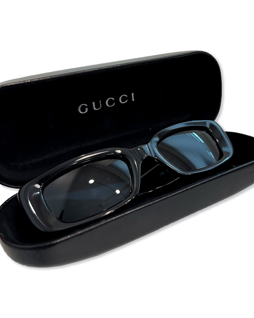 Vintage Gucci Rectangle-frame Sunglasses