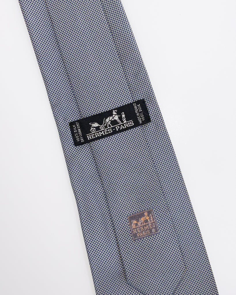 2000s Hermès Jacquard Tie