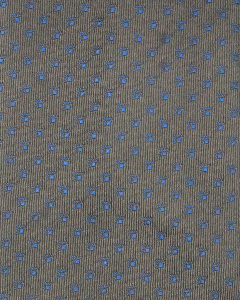 Vintage Fendi Blue Pattern Tie