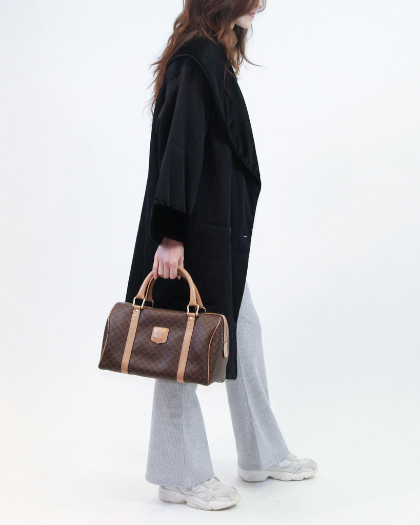 Celine Vintage - 1990s Macadam Logo Boston Bag