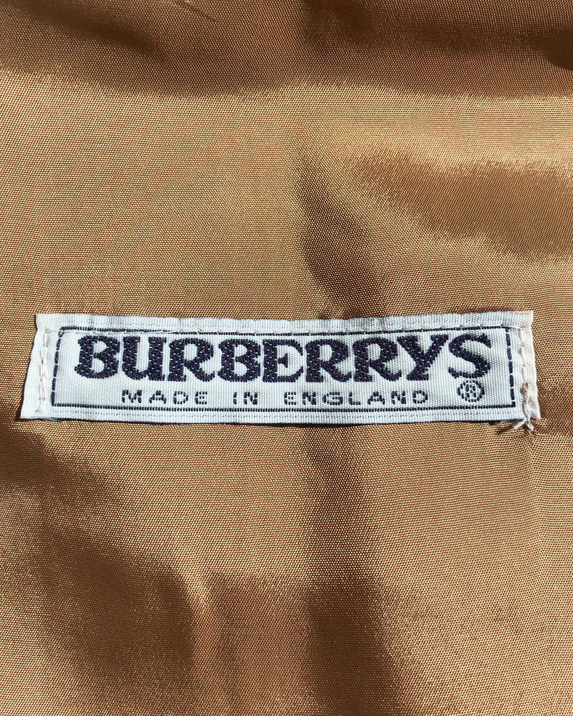 1994 Vintage Burberry London Wool Knee-length Skirt