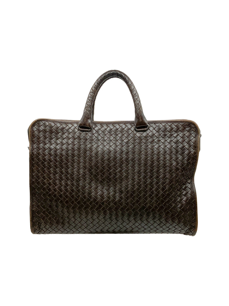 Vintage Bottega Veneta Intrecciato Briefcase