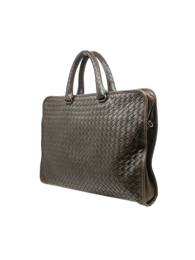 Vintage Bottega Veneta Intrecciato Briefcase