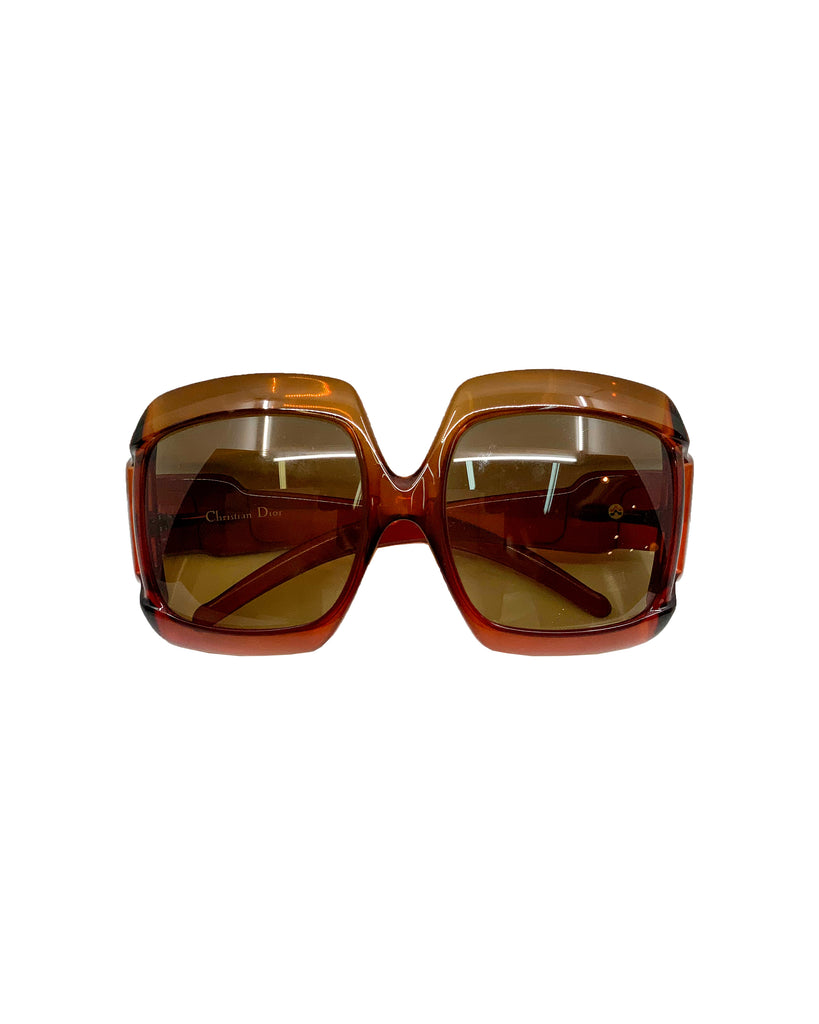 Vintage Christian Dior 1970s Oversized Sunglasses(D70)